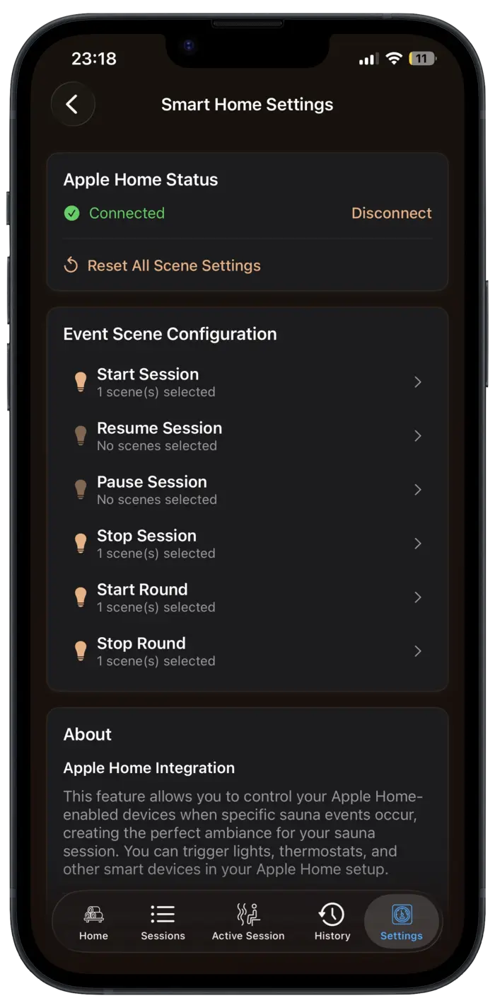 HomeKit Sauna Automation